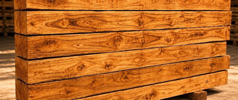 Imported Teak (Mexican Teak) at Guru Kripa Timber & Plywood, Mohali — Punjab's largest timber range