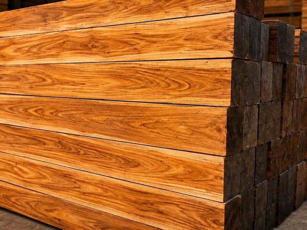 MP Teak / Sagwan (CP Teak) at Guru Kripa Timber & Plywood, Mohali — Punjab's largest timber range